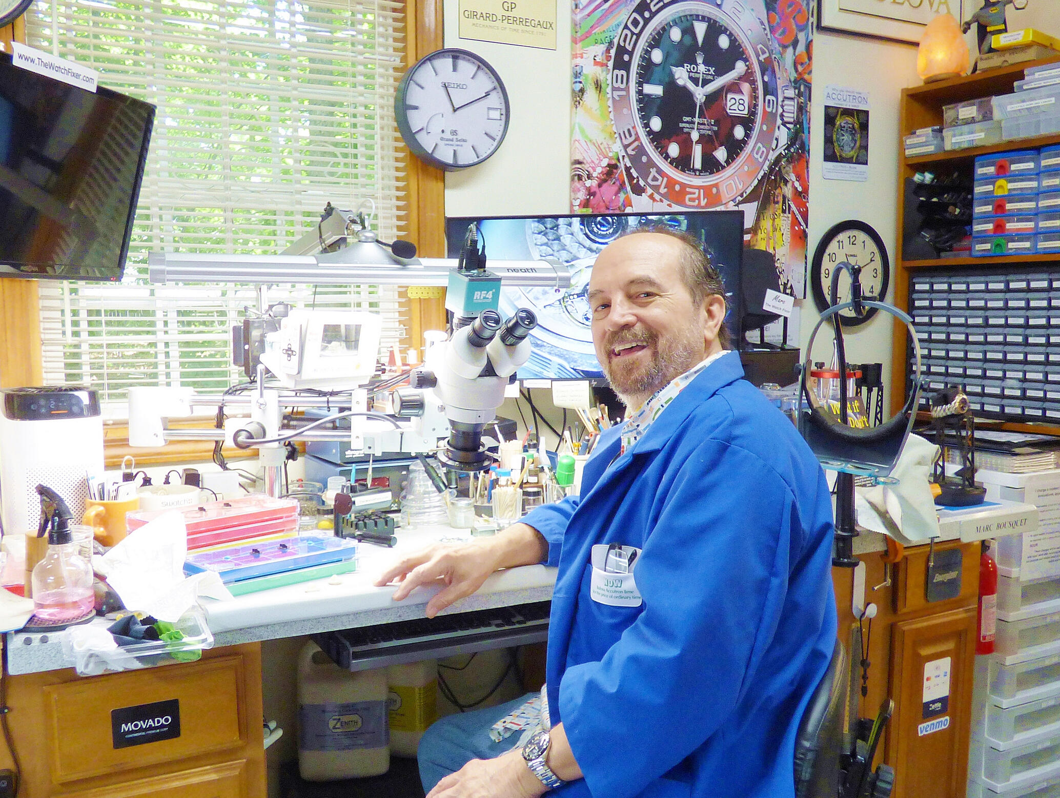 Marc, The Watch Fixer