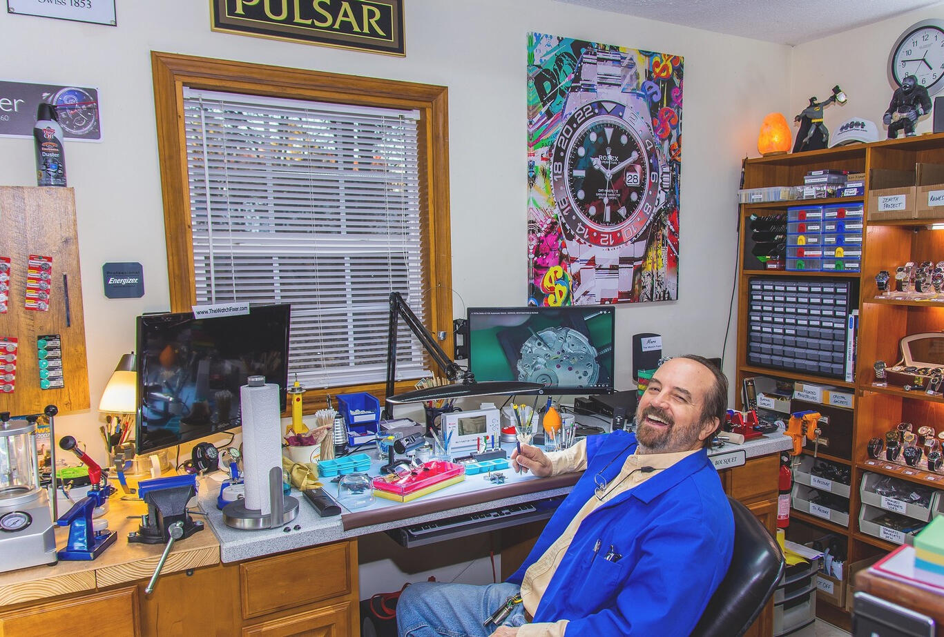 Marc, The Watch Fixer